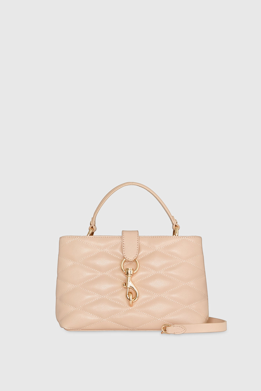 Rebecca Minkoff Edie Top Handle Satchel With Diamond Quilt Bag