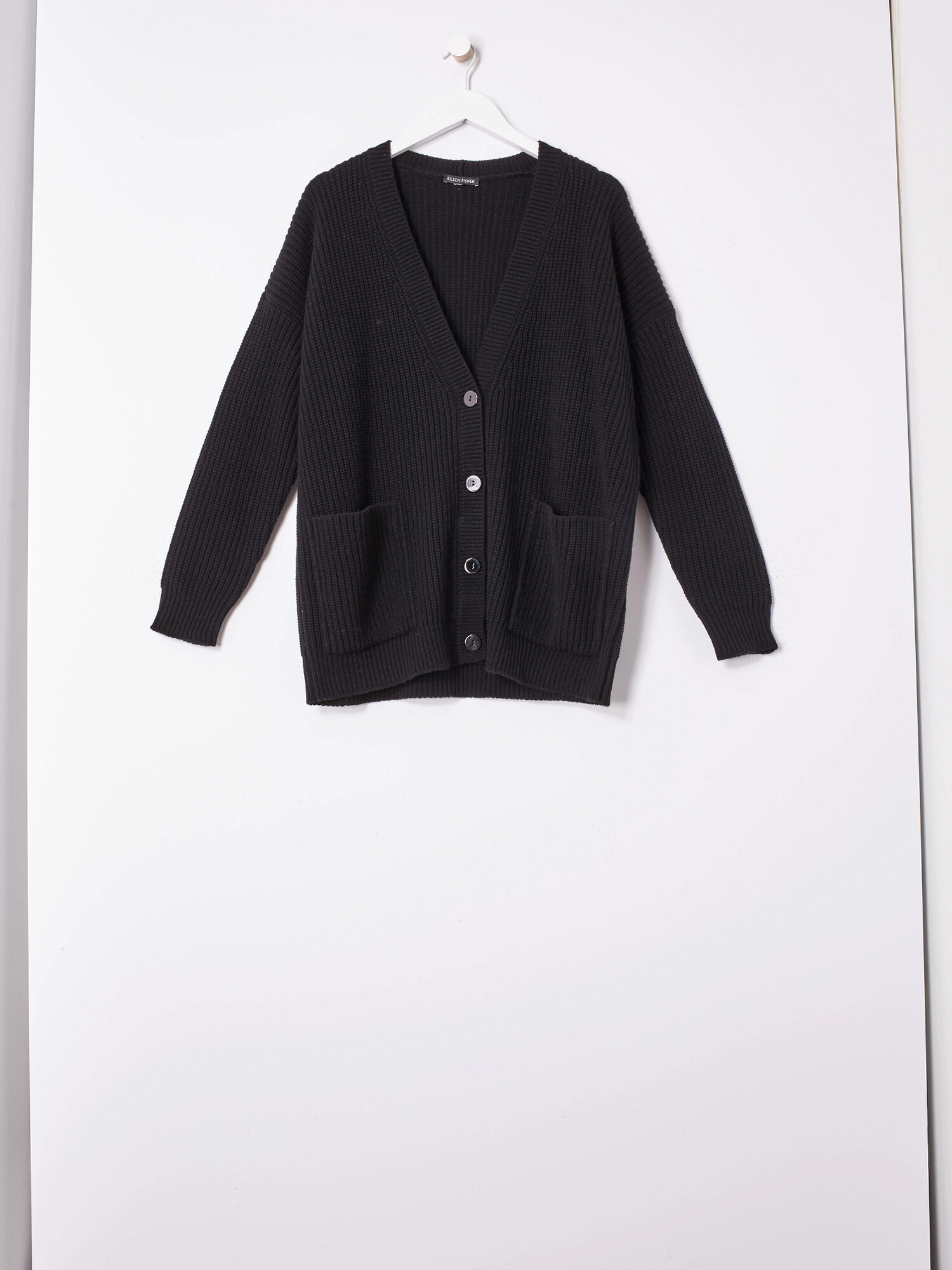Recycled Cashmere Wool Boyfriend Cardigan