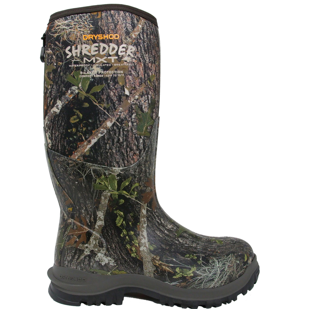 Dryshod Shredder MXT Camouflage Round Toe Pull On Boots