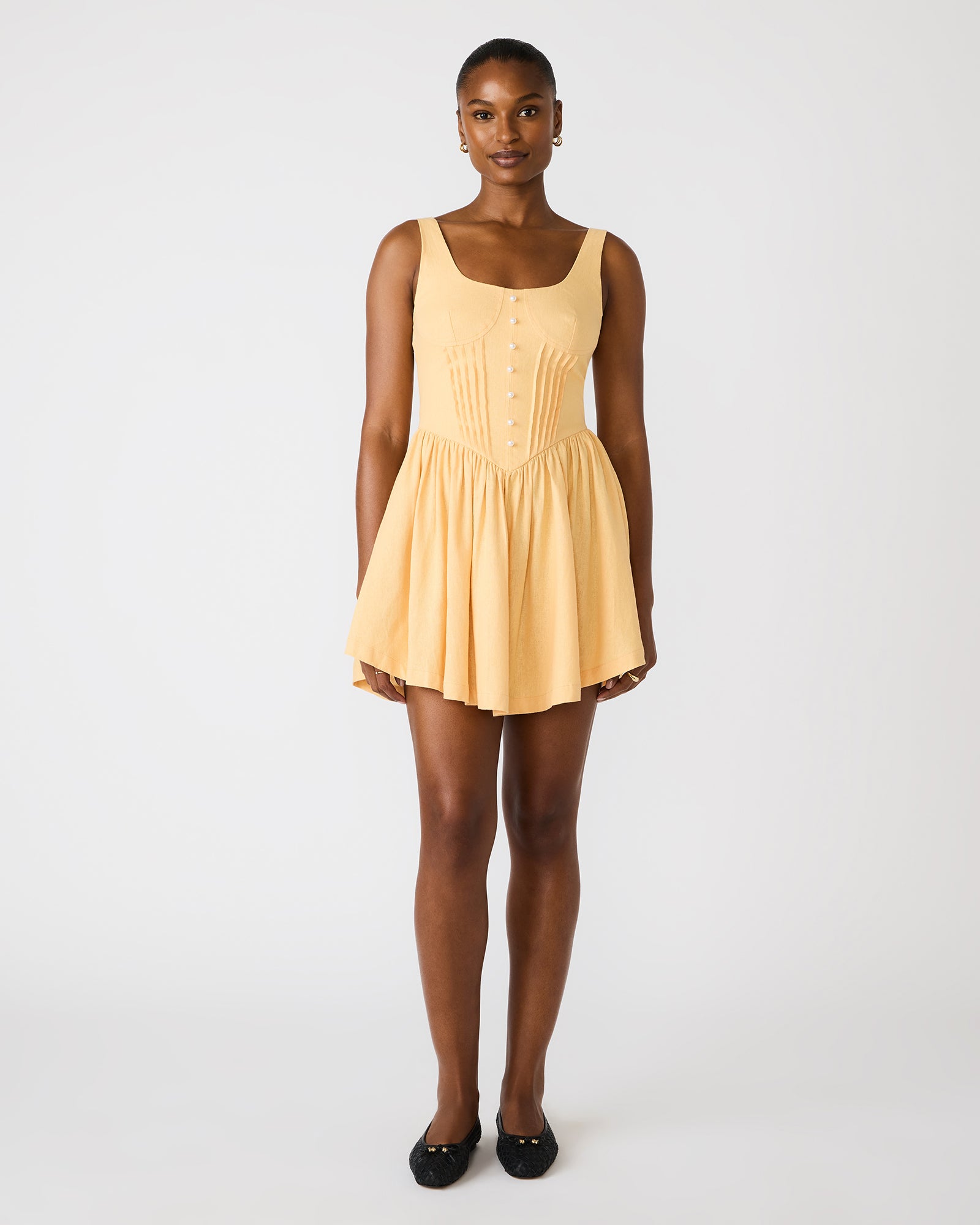 Steve Madden Women's Tianna Dress Sleeveless Dresses - Shell - Size - LinenRayon