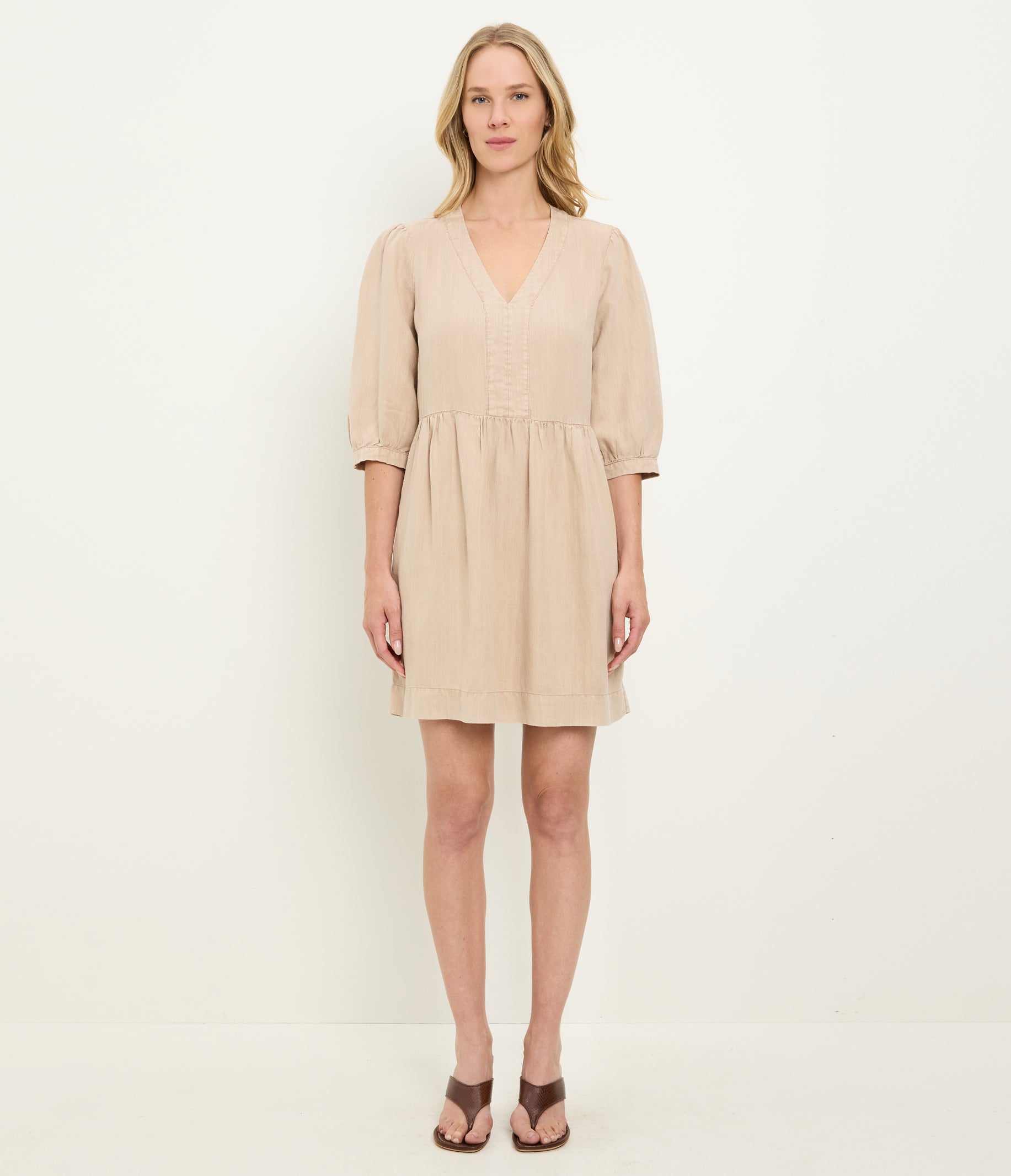 Brielle Linen Mini Dress