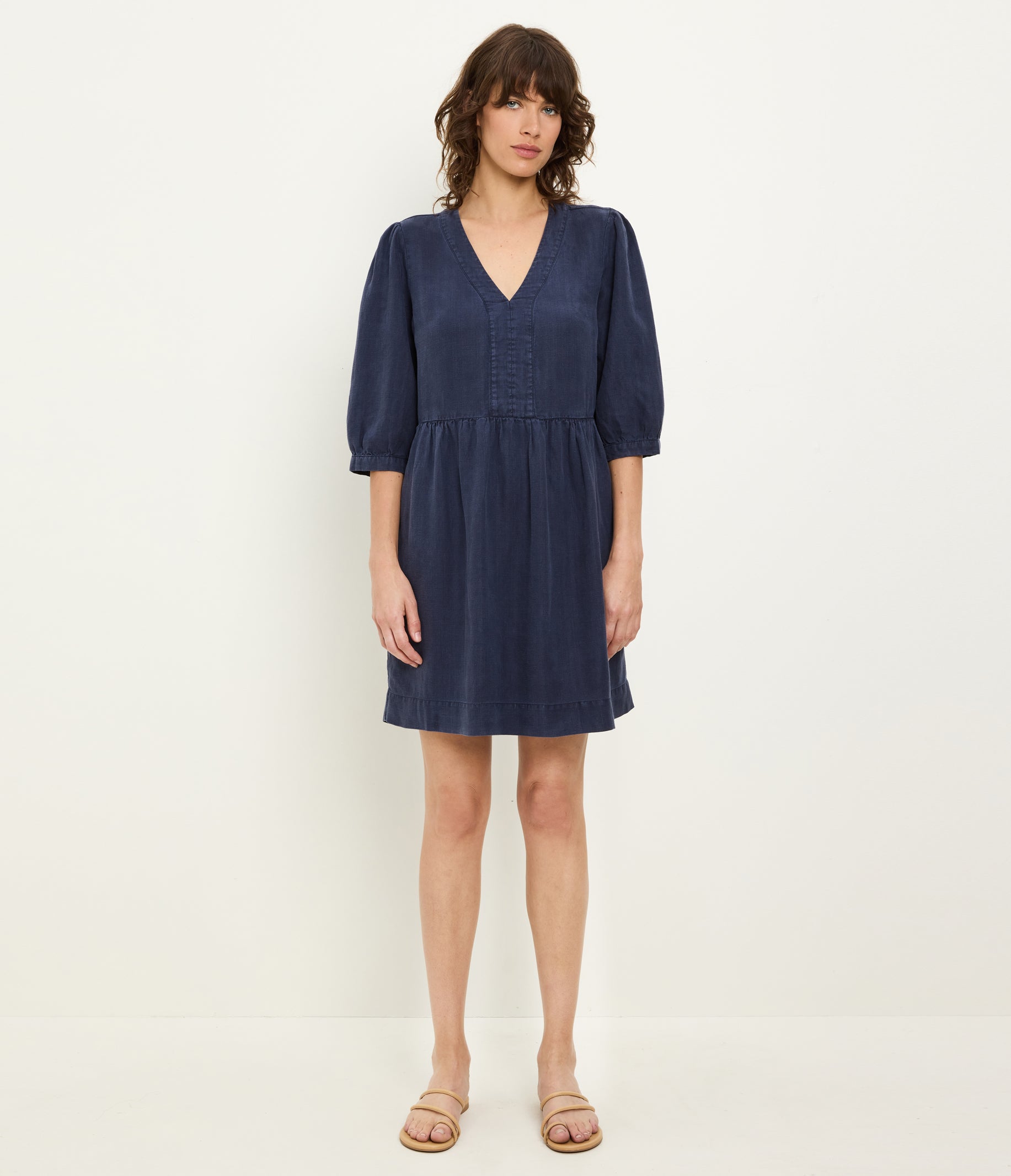 Brielle Linen Mini Dress