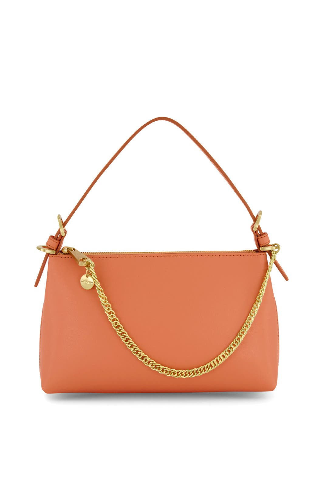 ZAC Zac Posen Handbags Papaya Posen Zip Top Crossbody Bag Orange