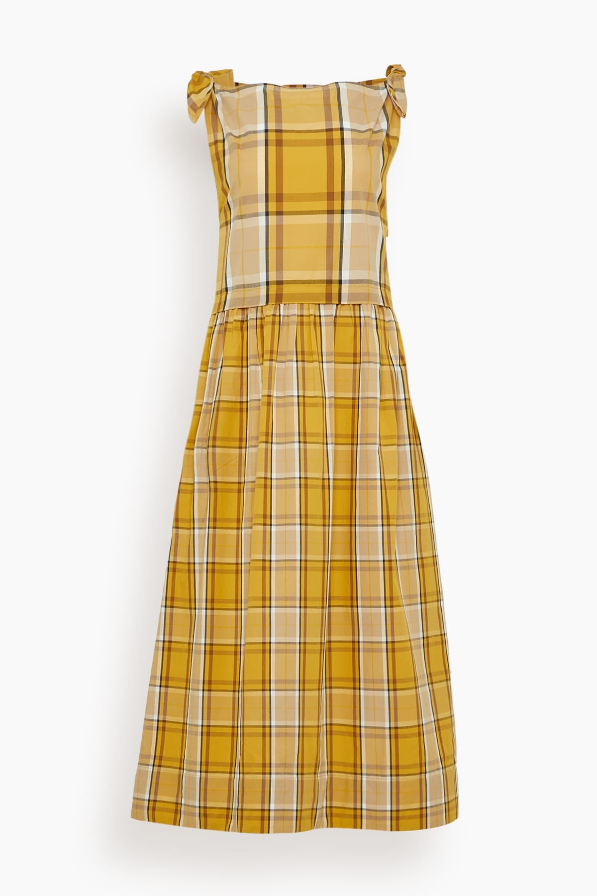 Copeland Plaid Midi Dress