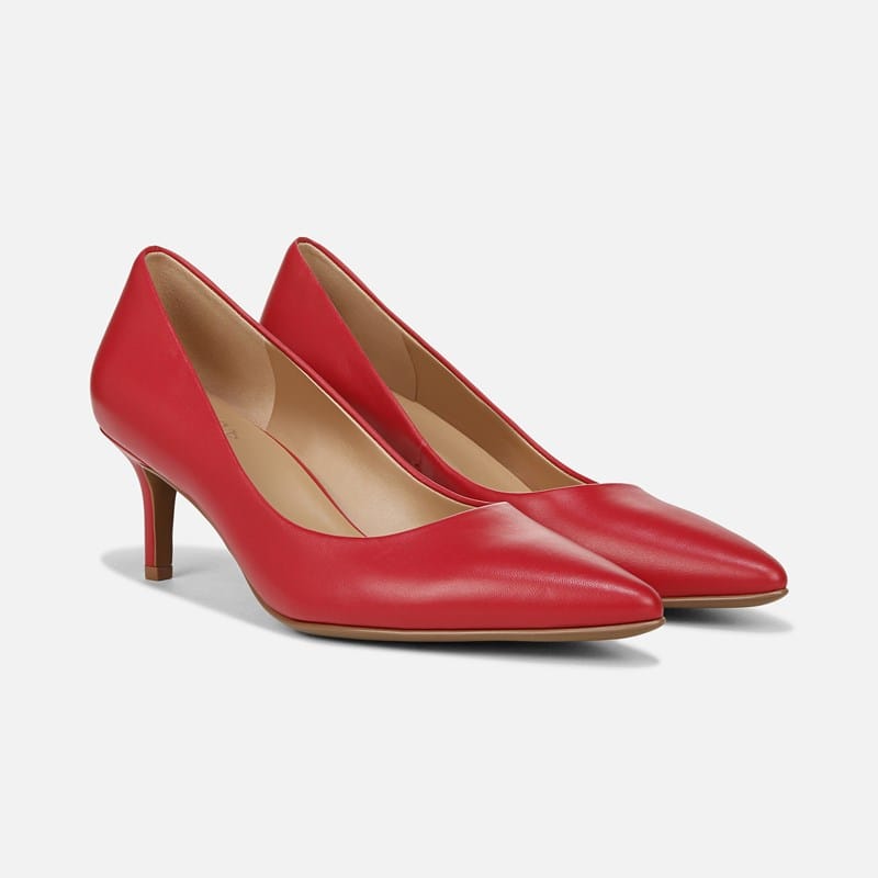Naturalizer Everly Pump Shoes, Crantini Leather, . N Dress Heels, Pointed Toe, Non