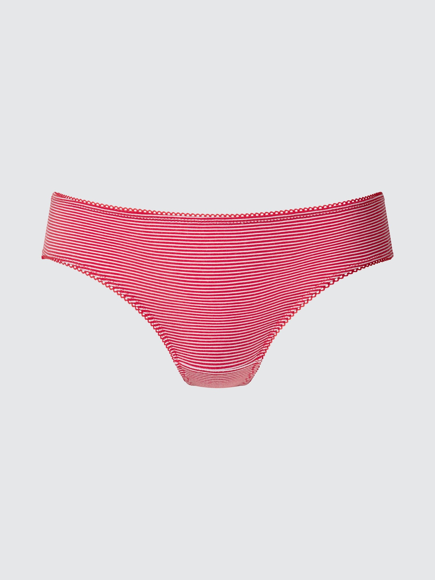 UNIQLO Women's Mid-Rise Bikini Briefs, Red