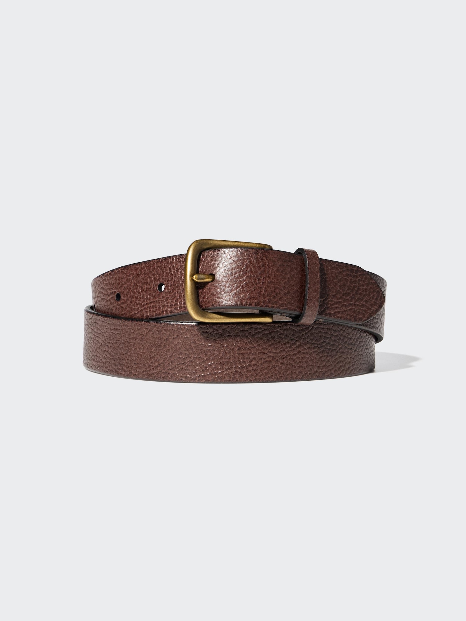 UNIQLO Women's Vintage Belt, Dark Brown, Large