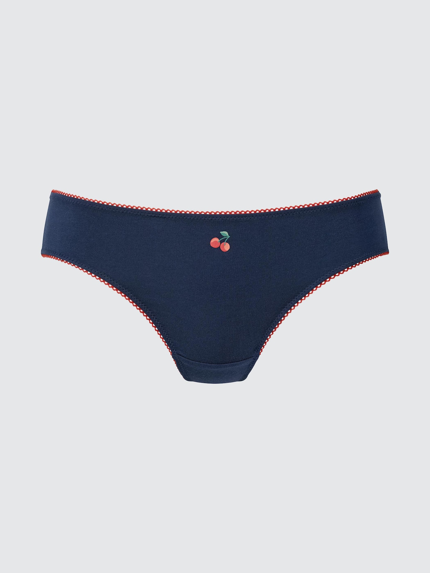 UNIQLO Women's Bikini Briefs One Point, Navy, Medium