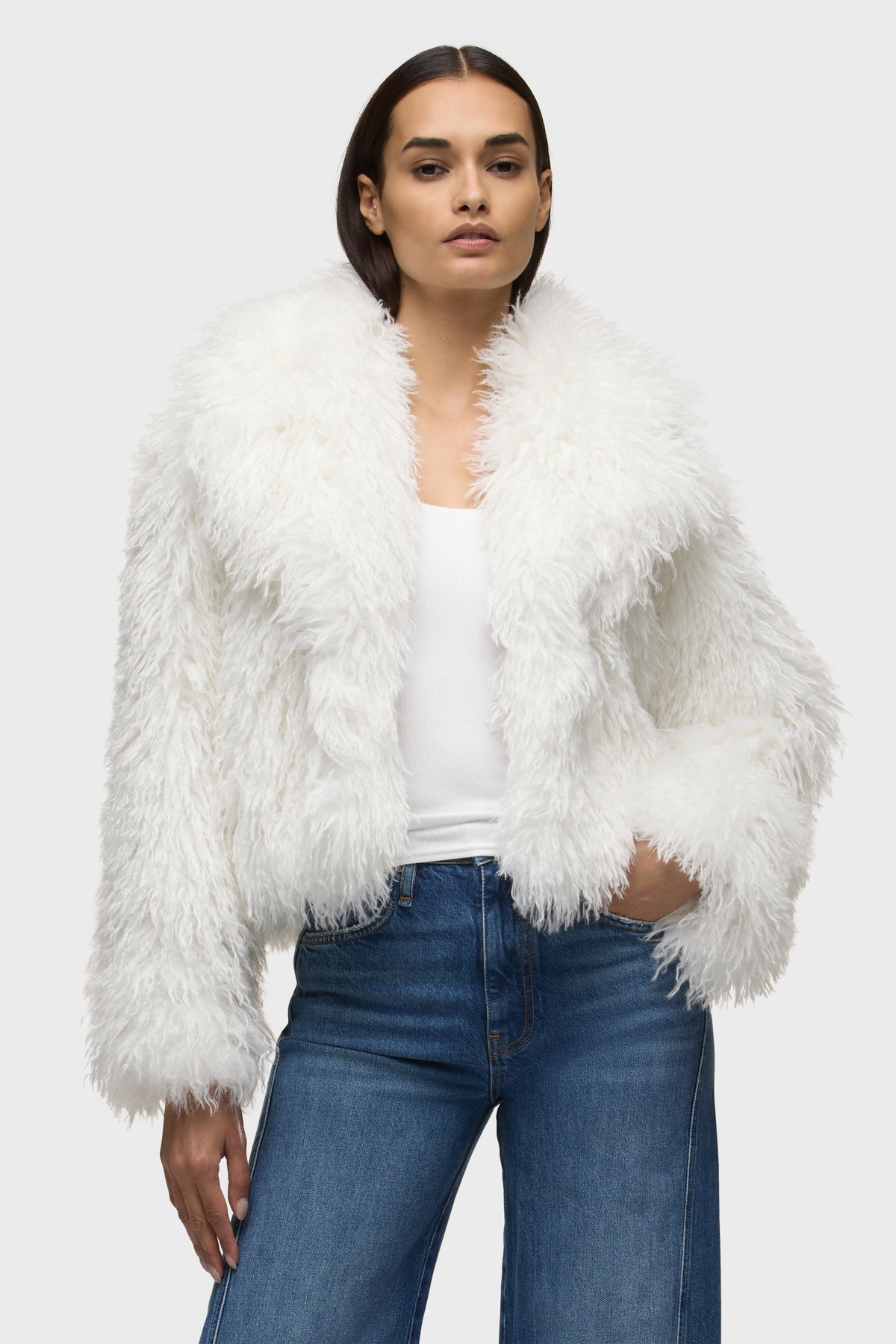 Mongauxlian Cropped Coat