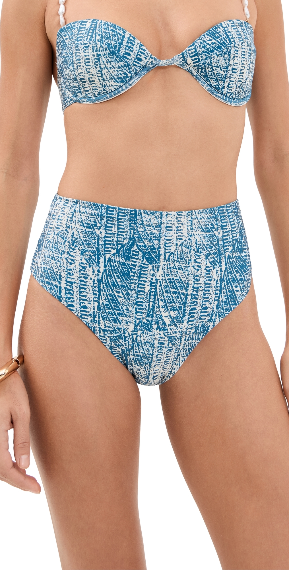 Palmacea Sua Denim Bikini Bottoms Denim