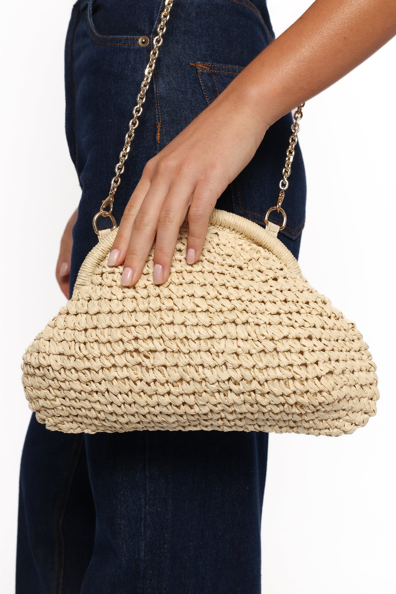 Bett Clutch Bag - NaturalRaffia