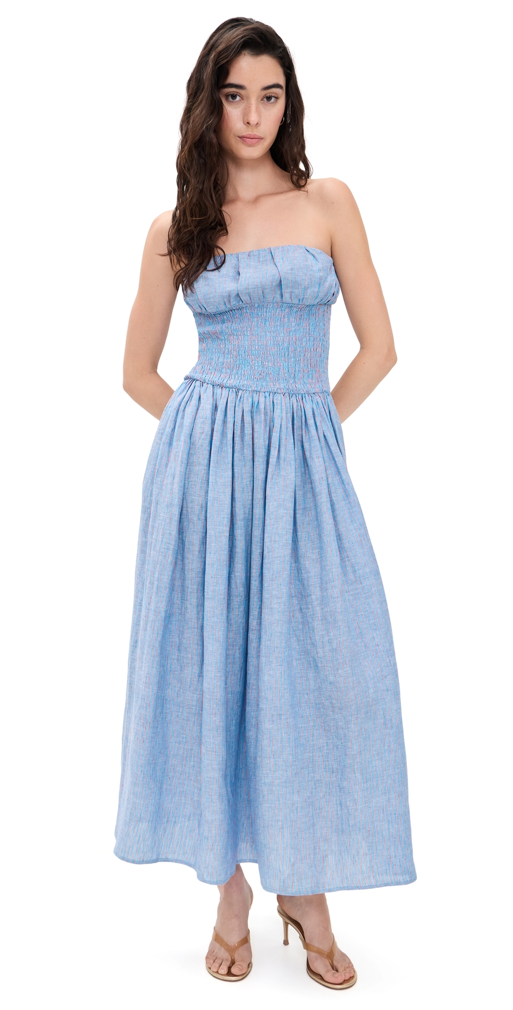 Susana Monaco Stripe Maxi Dress Sailor