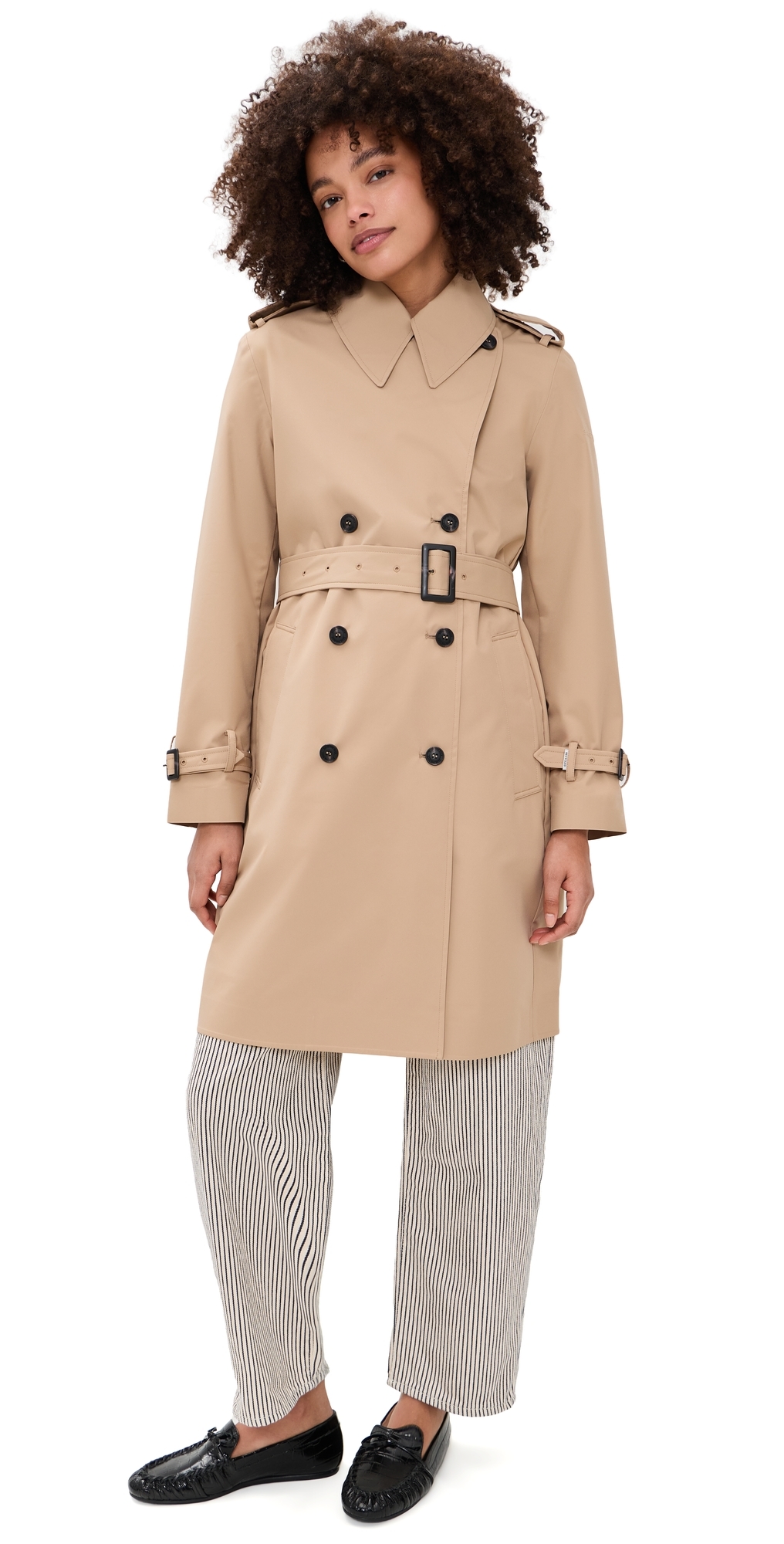 Save The Duck Talya Trench Coat Stardust Beige
