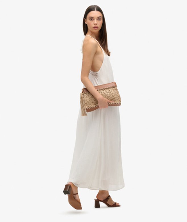 Superdry Women's Women's Ibiza Cami Maxi Dress White Off White