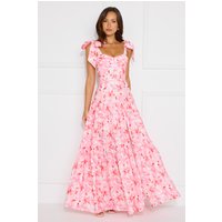 Flirty Dreams Maxi Dress Pink