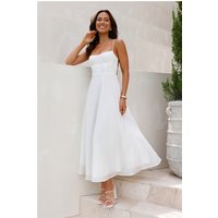 Giving Hugs Dress White