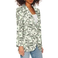 Women's Leisure Cotton Blazer
