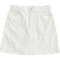 Sun - Denim Skirt White Cream D
