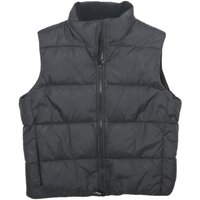 BENCH Womens Black Nylon Puffer Gilet M Sleeveless Zip Up Lightweight Warm