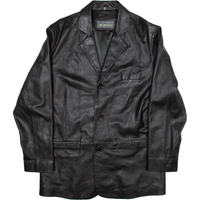 BEN SHERMAN Womens Blazer Coat Black