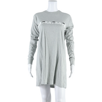 FILA Womens Shirt Dress Grey Long Sleeve Knee Length