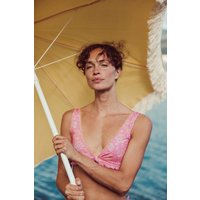 Bikini Top Ohau - Pink Mallow Romance