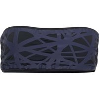 Lillian Strapless Bikini Top in BlackNavy