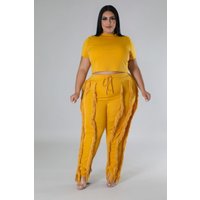 Crop Top Two-piece Set