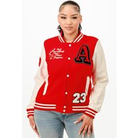 Patch Varsity Bomber Jacket