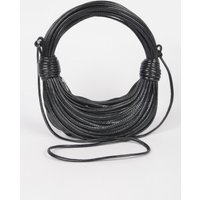 Faux Leather Rope Hobo Bag