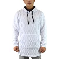 Quilted Pullover Hoodie Sweatshirts