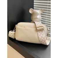 PU Leather Single Strap Crossbody Bag