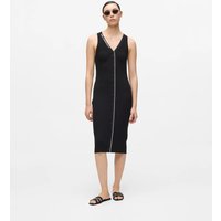 Karl Lagerfeld - Logo Knit Dress, Woman, Black, Size: Xs