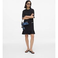 Kl Jeans - Pleated Hem shirt Dress, Woman, Black, Size: Xs