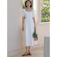 LS_Classy cotton long dress
