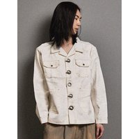 Cone Mills Dirty Washing Denim Jacket