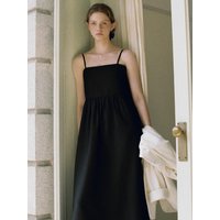 Silk Linen Long Dress
