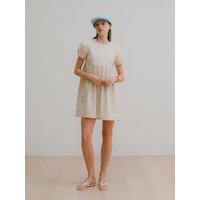 Puff Sleeve Mini Dress