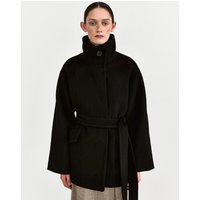 TWW BABYWOOL HIGH NECK HALF COAT