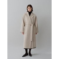 Fur Wool Relaxed Fit Coat [COLORS]