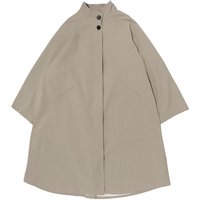 Oversized Single Trench Coat [Beige]