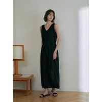 Sheer Sleeveless Dress LMBESPDR [Black]
