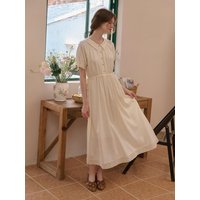 SR Classicism Two-wear Maxi Dress