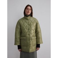 PADDED HALF COAT [KHAKI]