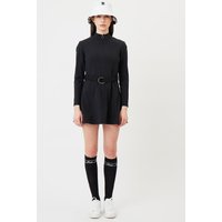 On-field Zip-up Golf Dress [Black]