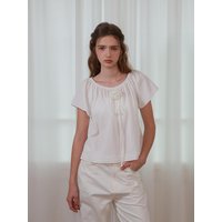 Clare Blouse [Ivory]
