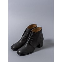 Lace-up Ankle Boots in Black