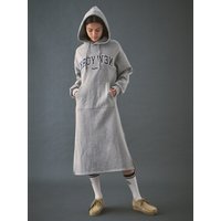 New York Hoodie Dress_Melange