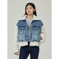 Shearling Denim Jacket