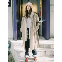 Volume Cashmere Coat